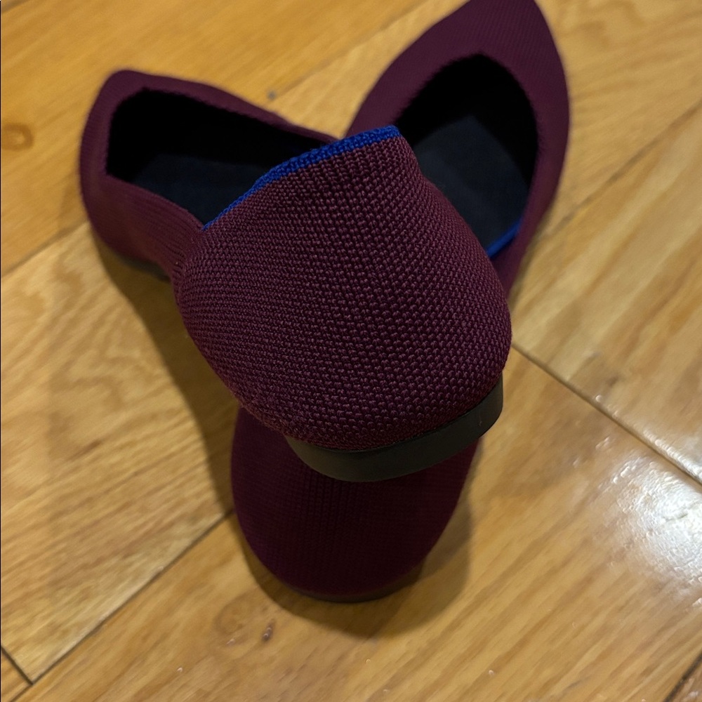 Rothy’s The Point flats in Cabernet Sz 7.5 - Picture 6 of 12